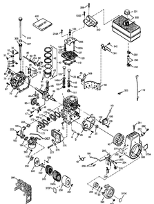 Part Location Diagram of TC-34332 Cub Cadet Ring Set, Piston (Std.)